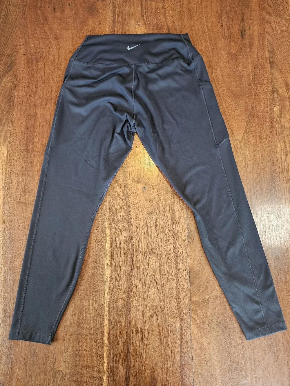 Womans Nike Dri Fit Leggings In Black Size Large